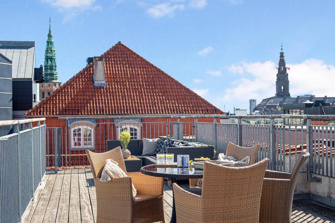 Sanders Leaves - Cute One-Bedroom Apartment With A Large Rooftop Terrace Copenhaga Exterior foto