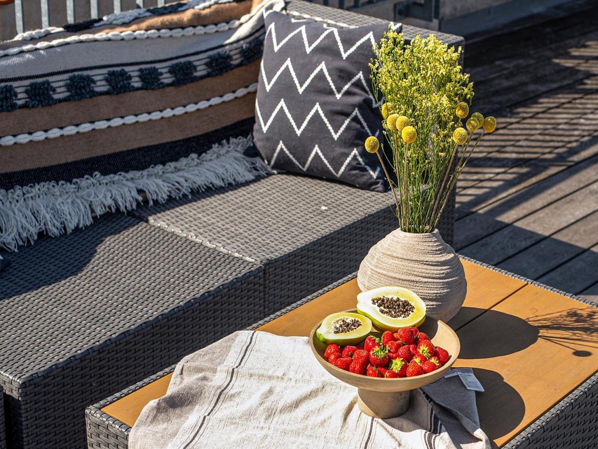 Sanders Leaves - Cute One-Bedroom Apartment With A Large Rooftop Terrace Copenhaga Exterior foto